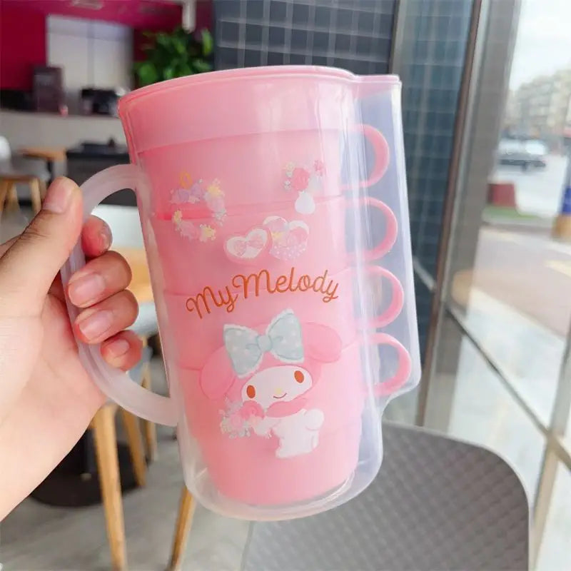 Set de jarra con tazas sanrio #CodU