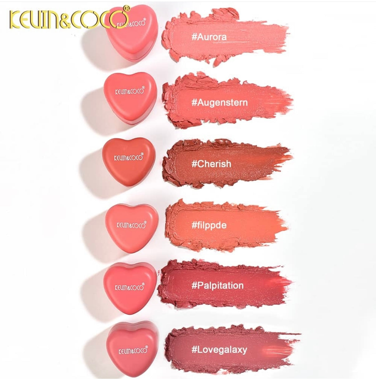 Lip gloss - Rubor en crema Kevin&coco #codu