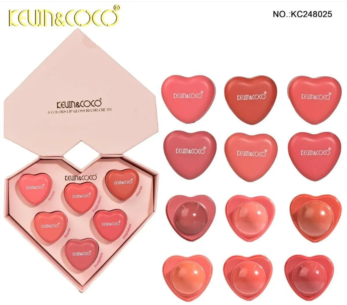 Lip gloss - Rubor en crema Kevin&coco #codu