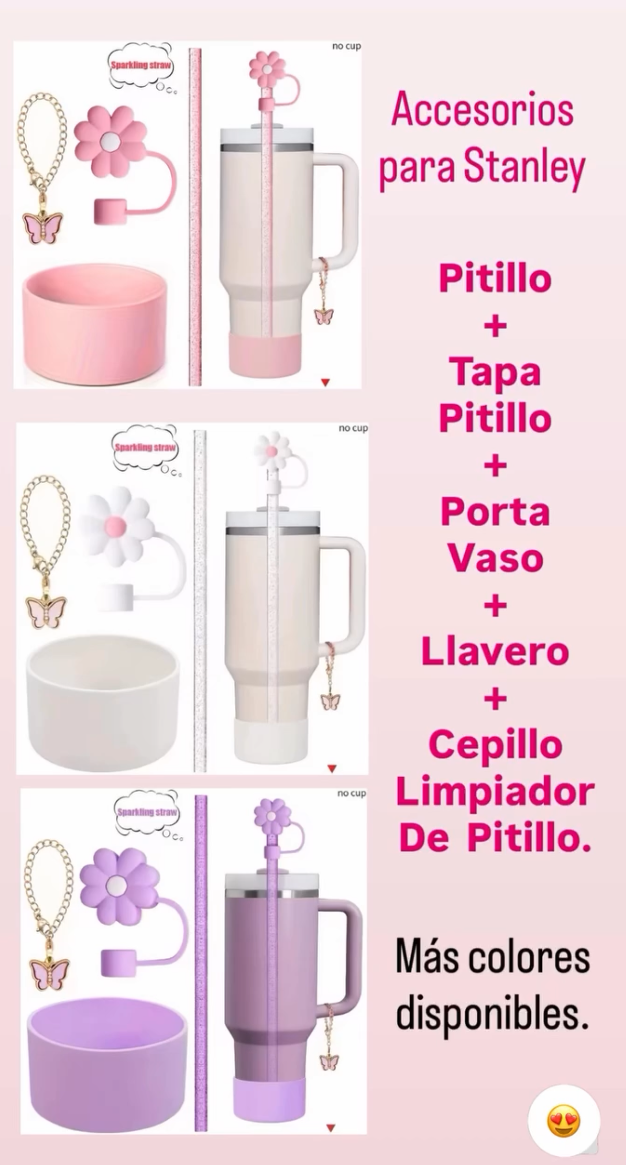 Kit de accesorios para vaso Stanleyn #CodO