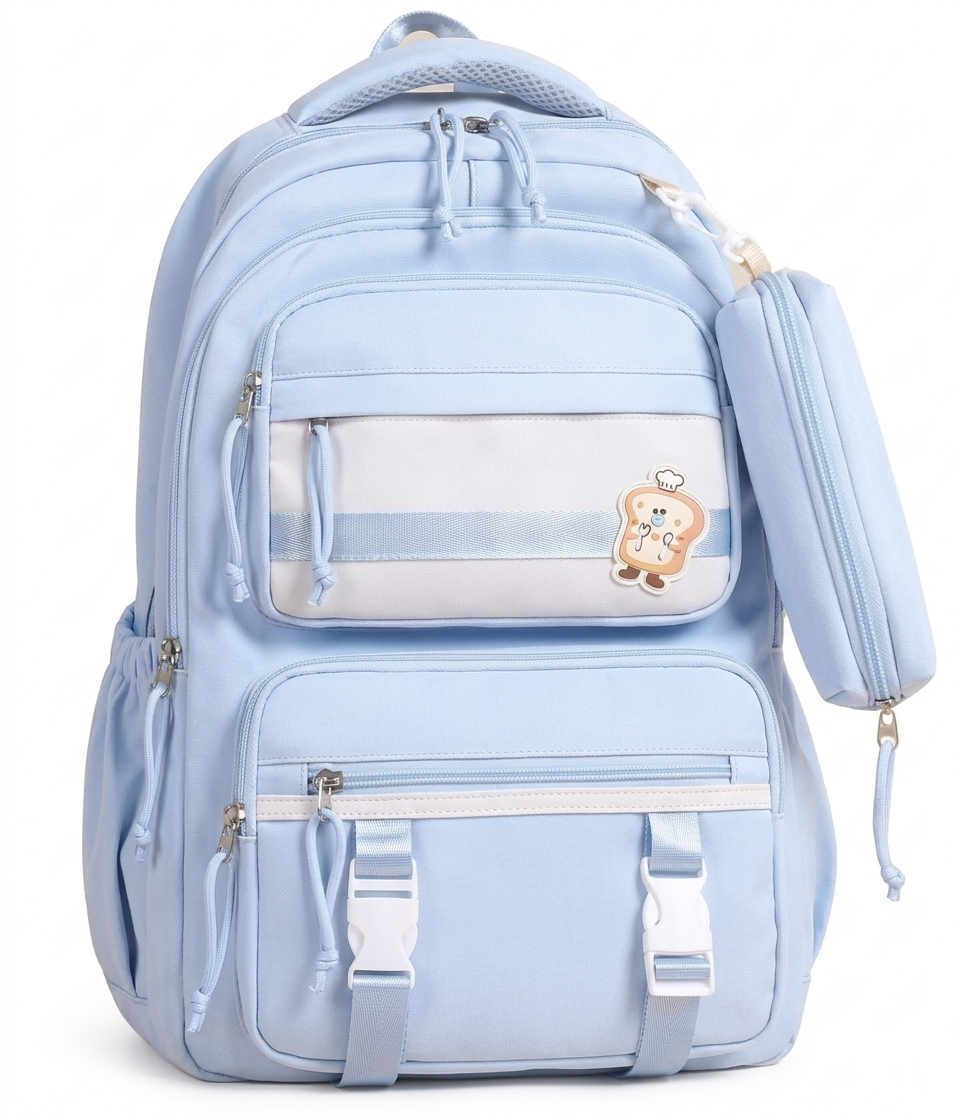 Bolso con cartuchera de shandwich #CodT