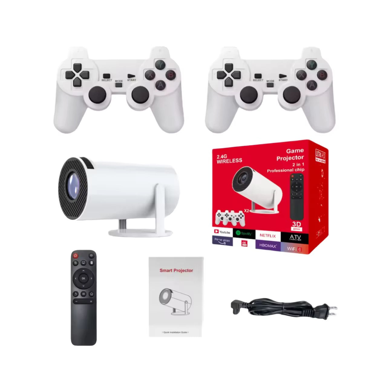 Proyector portátil de consolas para videojuegos 3D #CodFM