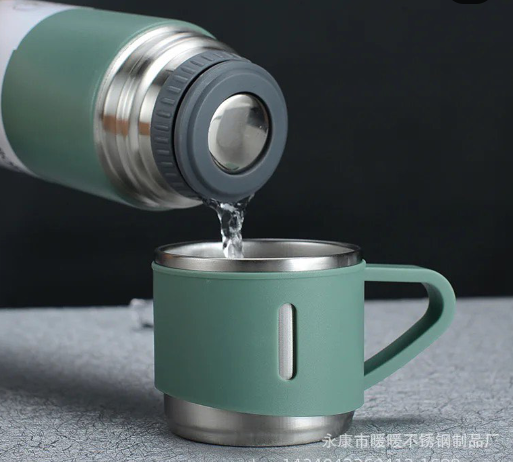 Termos de café con taza #CodN