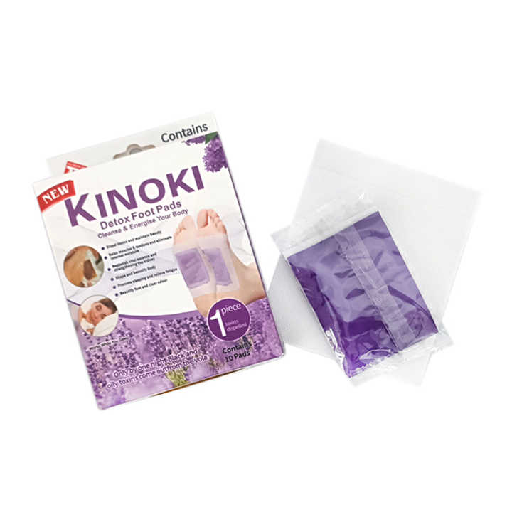 Parches para pies desintoxicantes Lavanda 5 pares #CodL