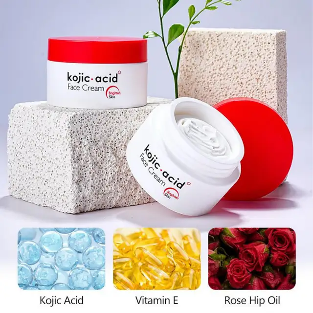 Crema facial aclarante Kojic Acid #CodL