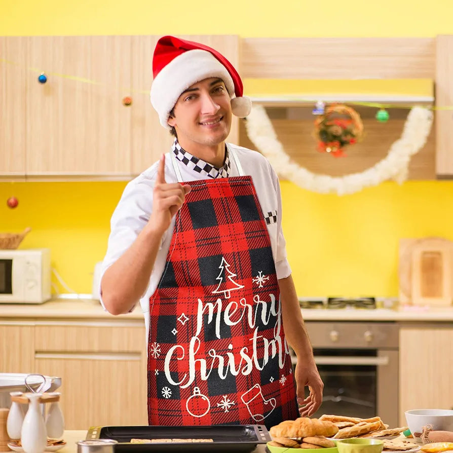 Delantal de navidad
