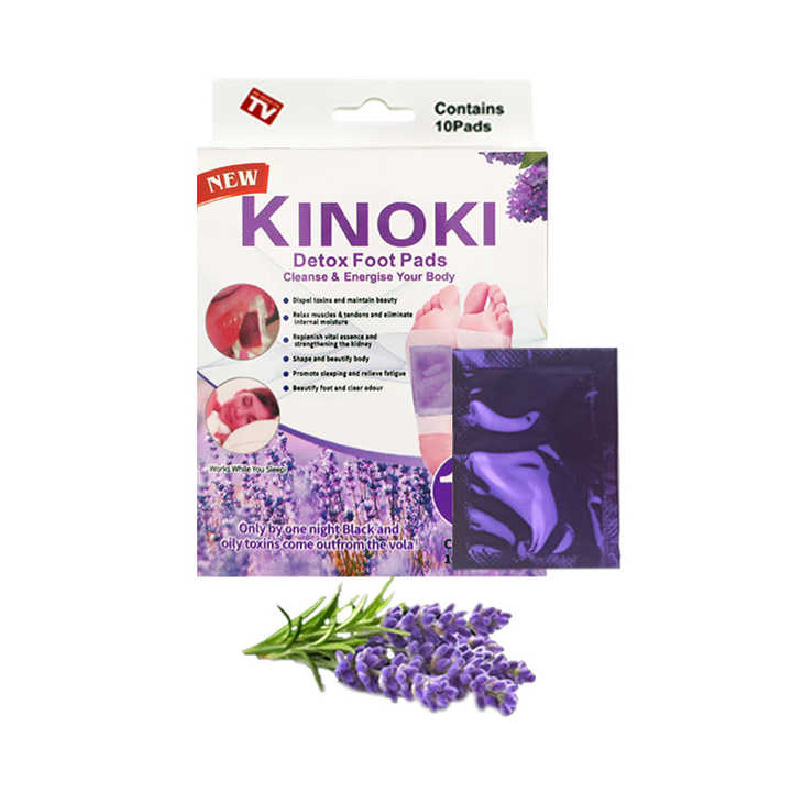 Parches para pies desintoxicantes Lavanda #CodL
