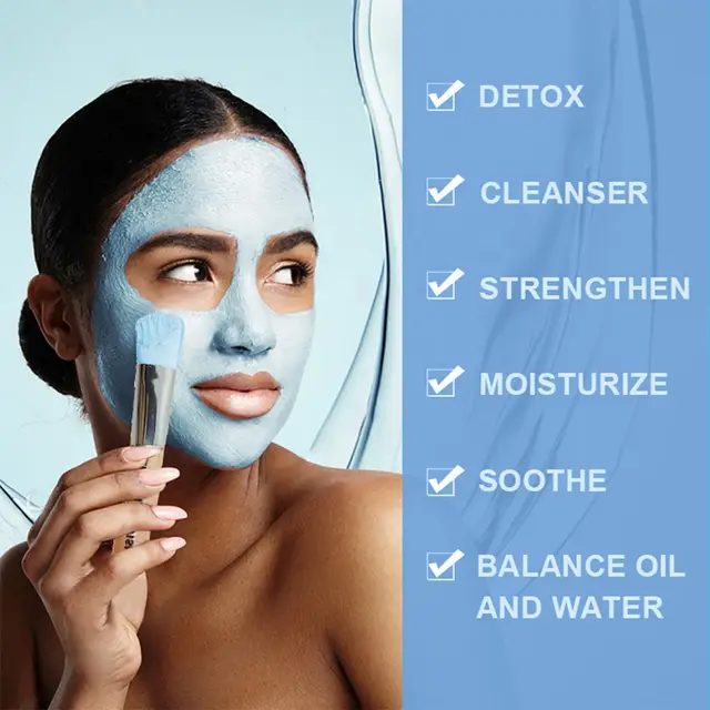 Mascarilla de arcilla con colágeno y ácido hialurónico #CodL