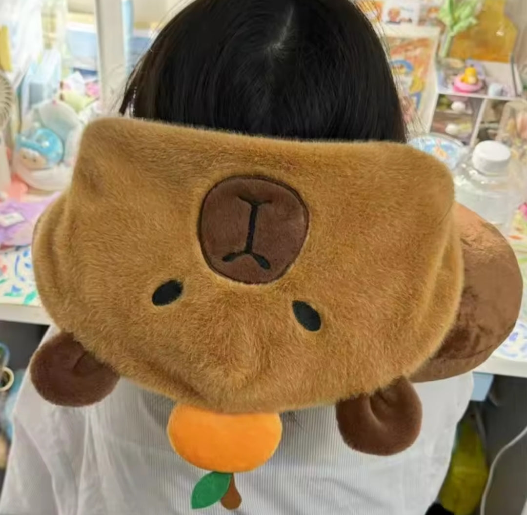 Almohada viajera capybara #CodU