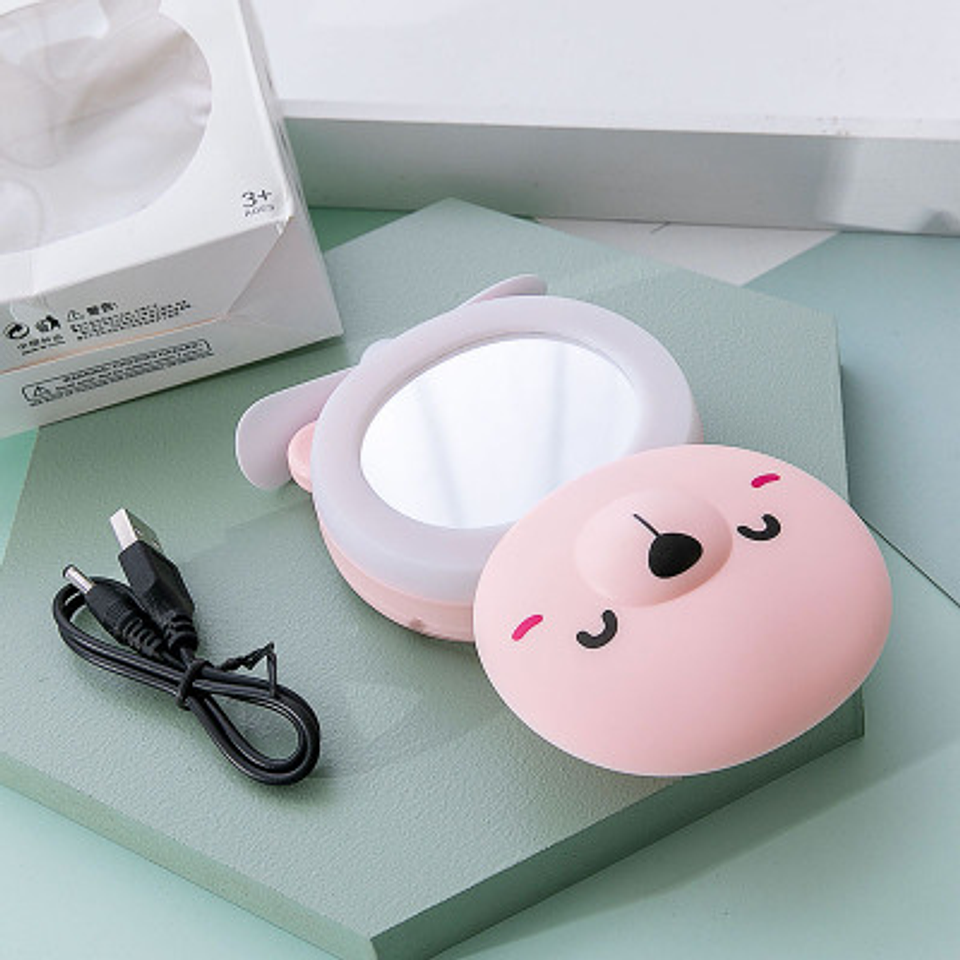 Ventilador de pestañas con espejo led #CodL