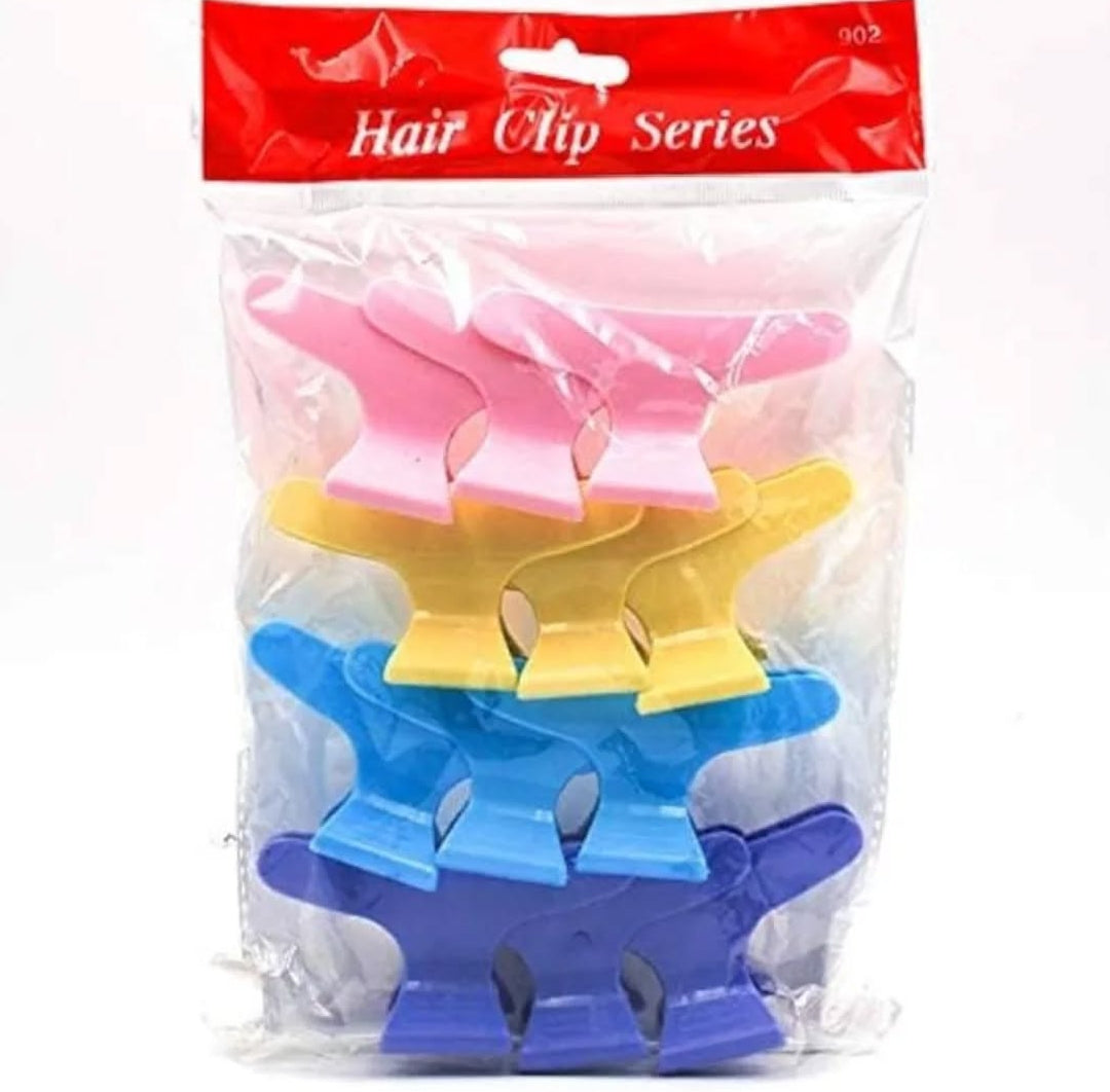Pinzas para cabello paq. 12U #CodL