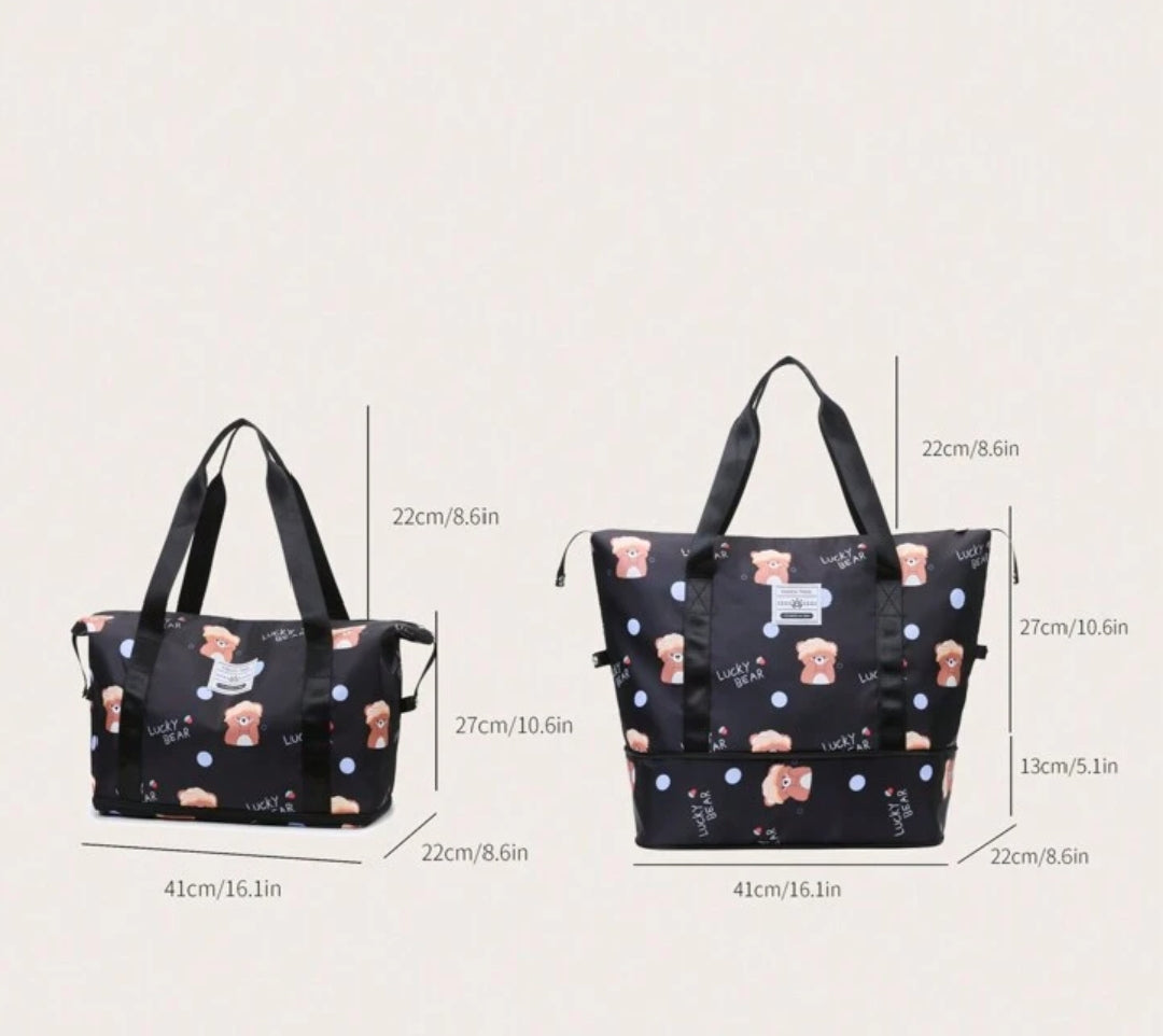 Bolso expandible de oso #CodU
