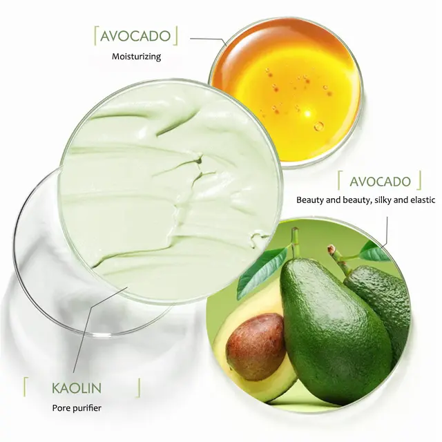 Mascarilla de arcilla de aguacate y menta #CodL