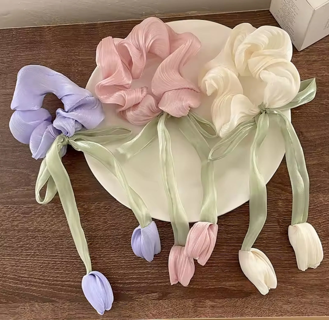 Scrunchies tulipán #CodU