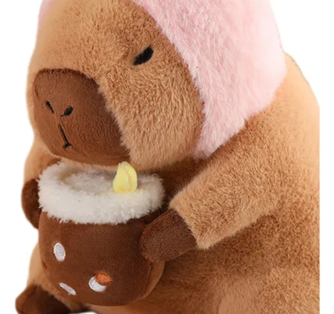 Peluche capybara unicornio 30cm #CodU