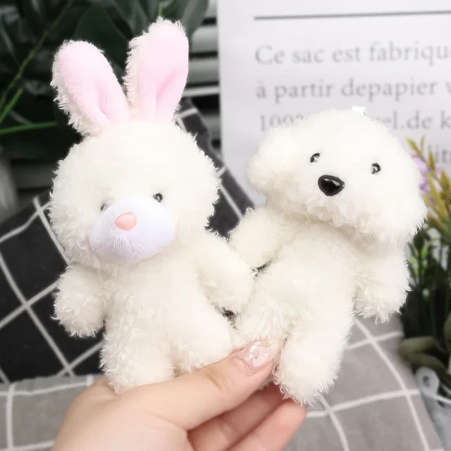 Llavero conejo de peluche