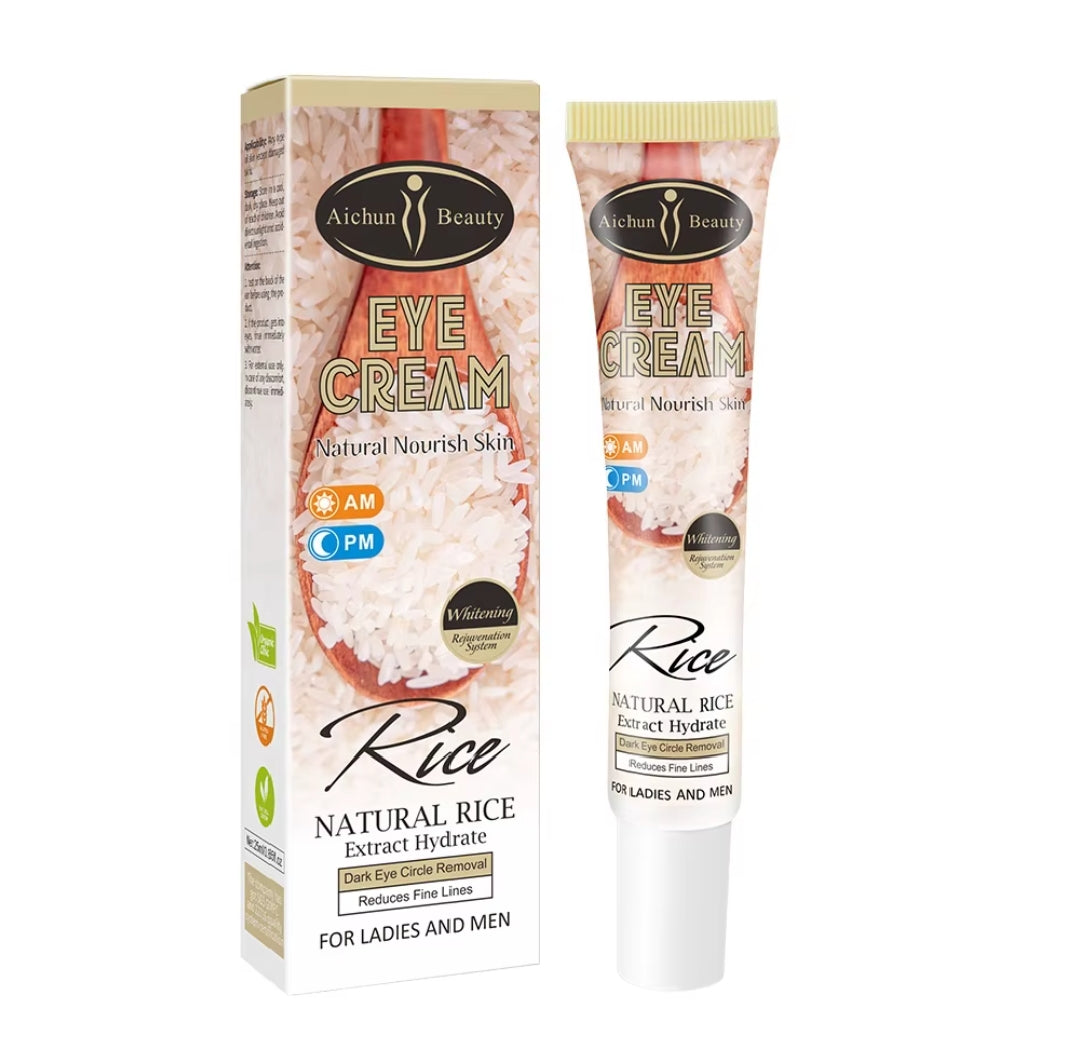 Crema a base de arroz para ojeras Aichun Beauty #CodL