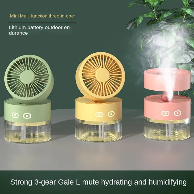 Ventilador con humidificador #CodL