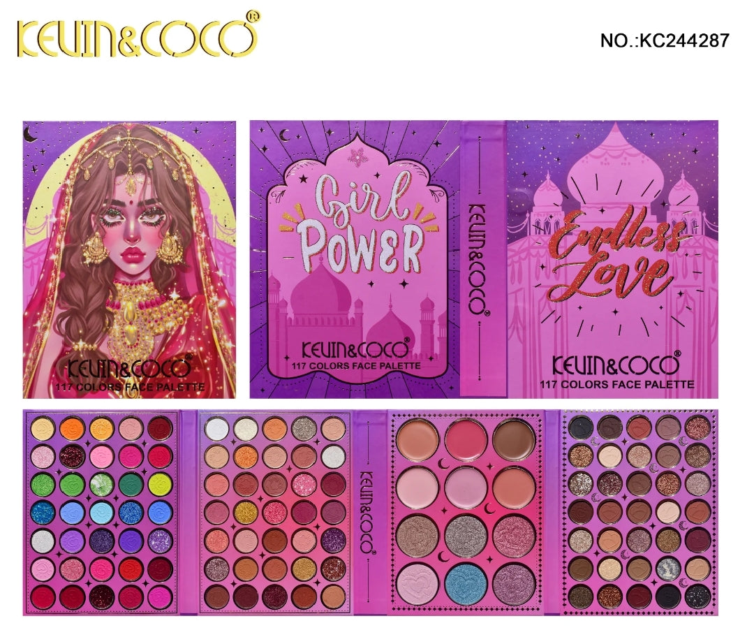 Paleta de sombras Kevin & Coco
