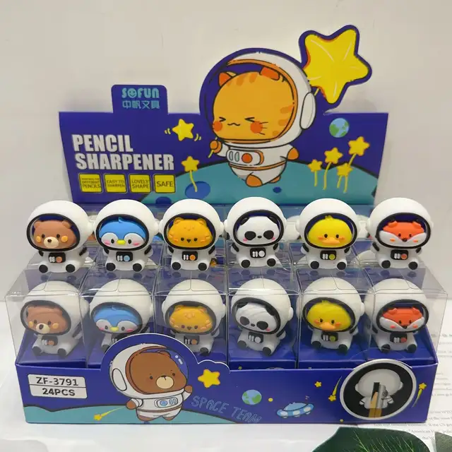 Sacapuntas de astronautas animales #CodU