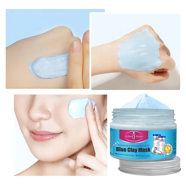 Mascarilla de arcilla con colágeno y ácido hialurónico #CodL