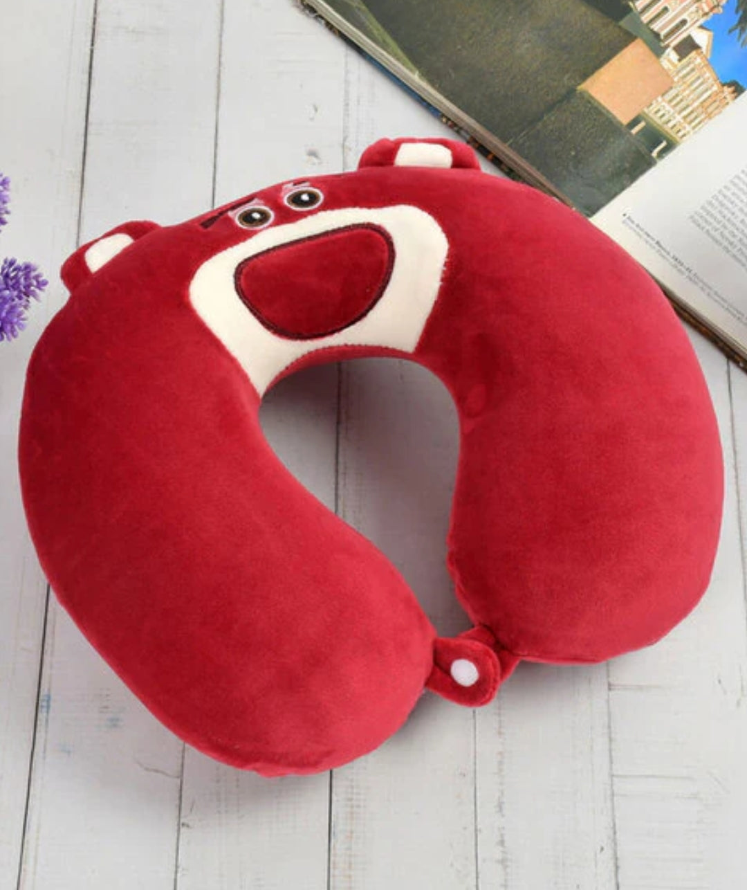 Almohada viajera animada #CodU