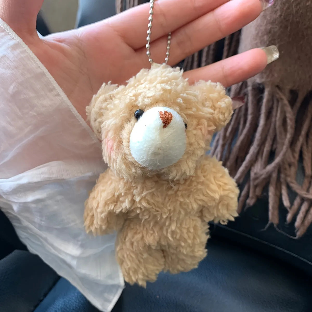 Llavero oso de peluche