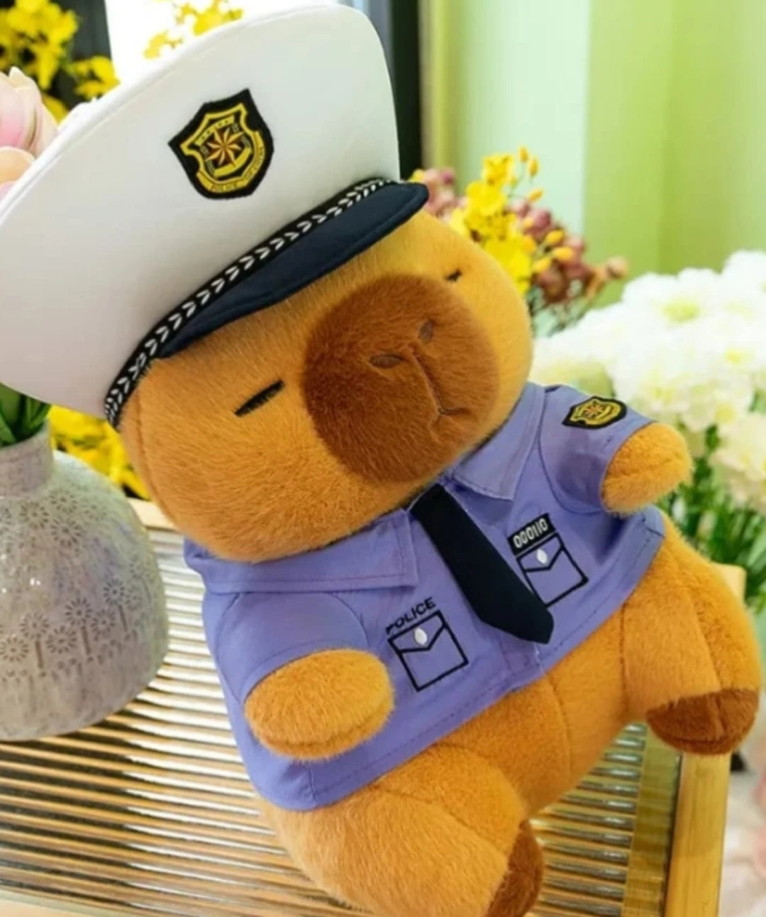 Peluche capypolicía 35cm #CodM