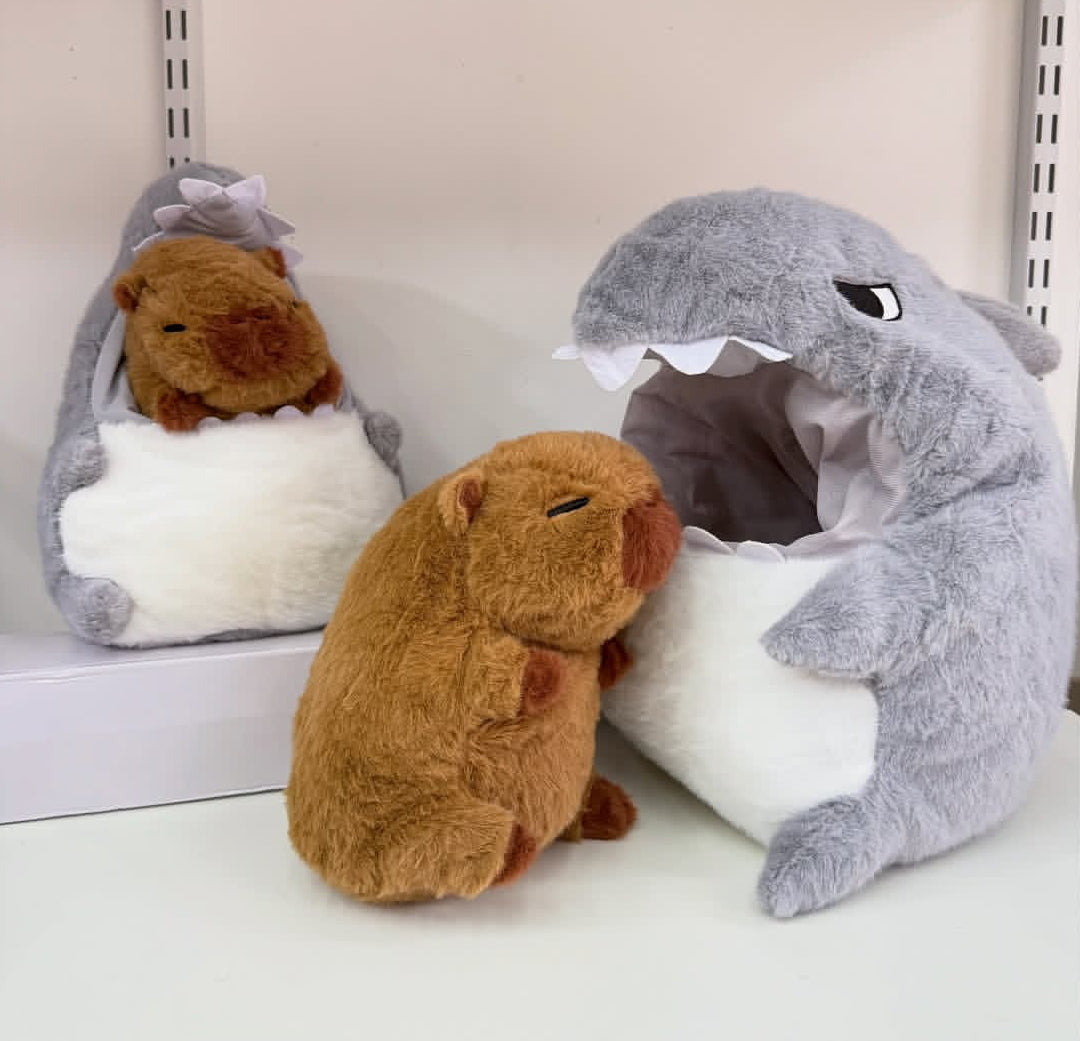 Peluche capybara tiburón #CodM