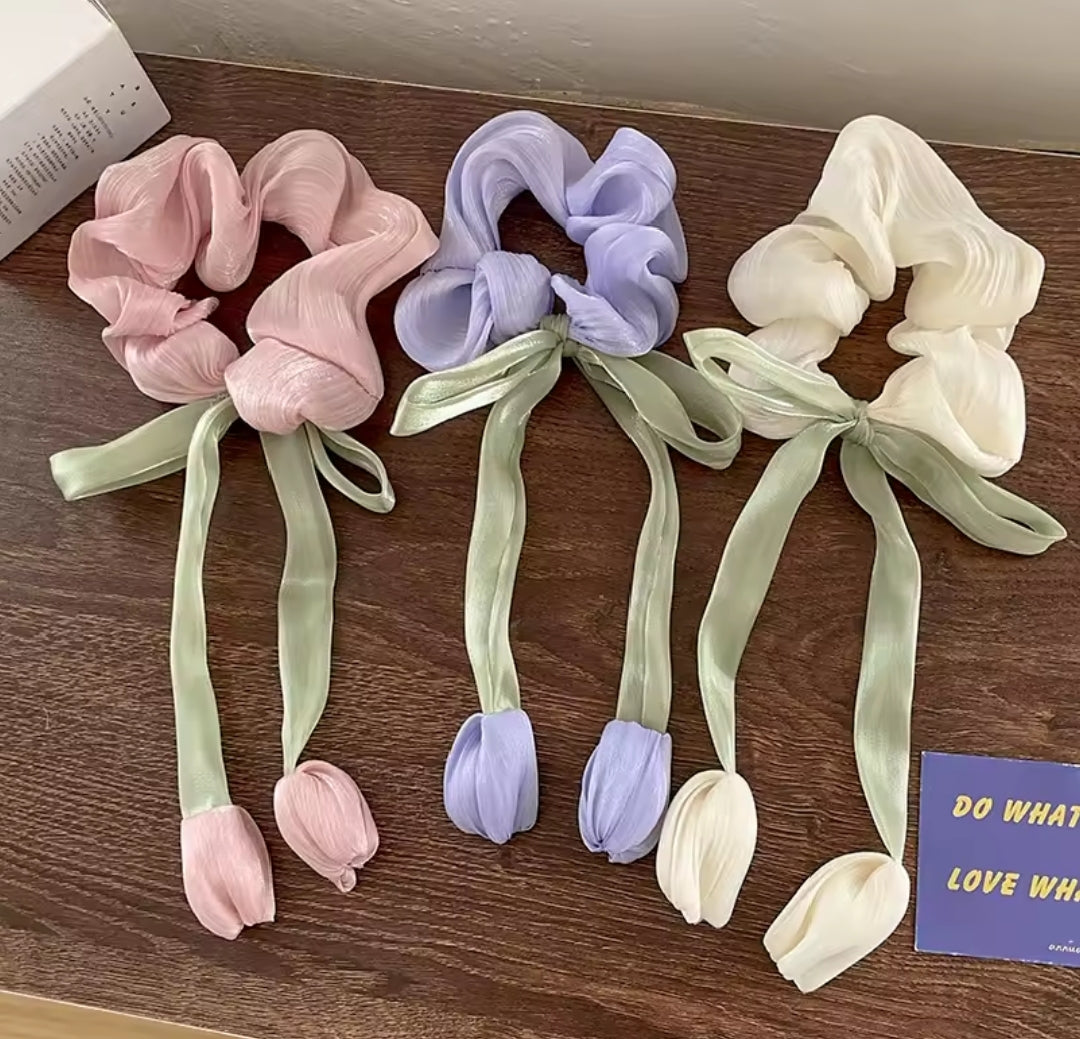 Scrunchies tulipán #CodU