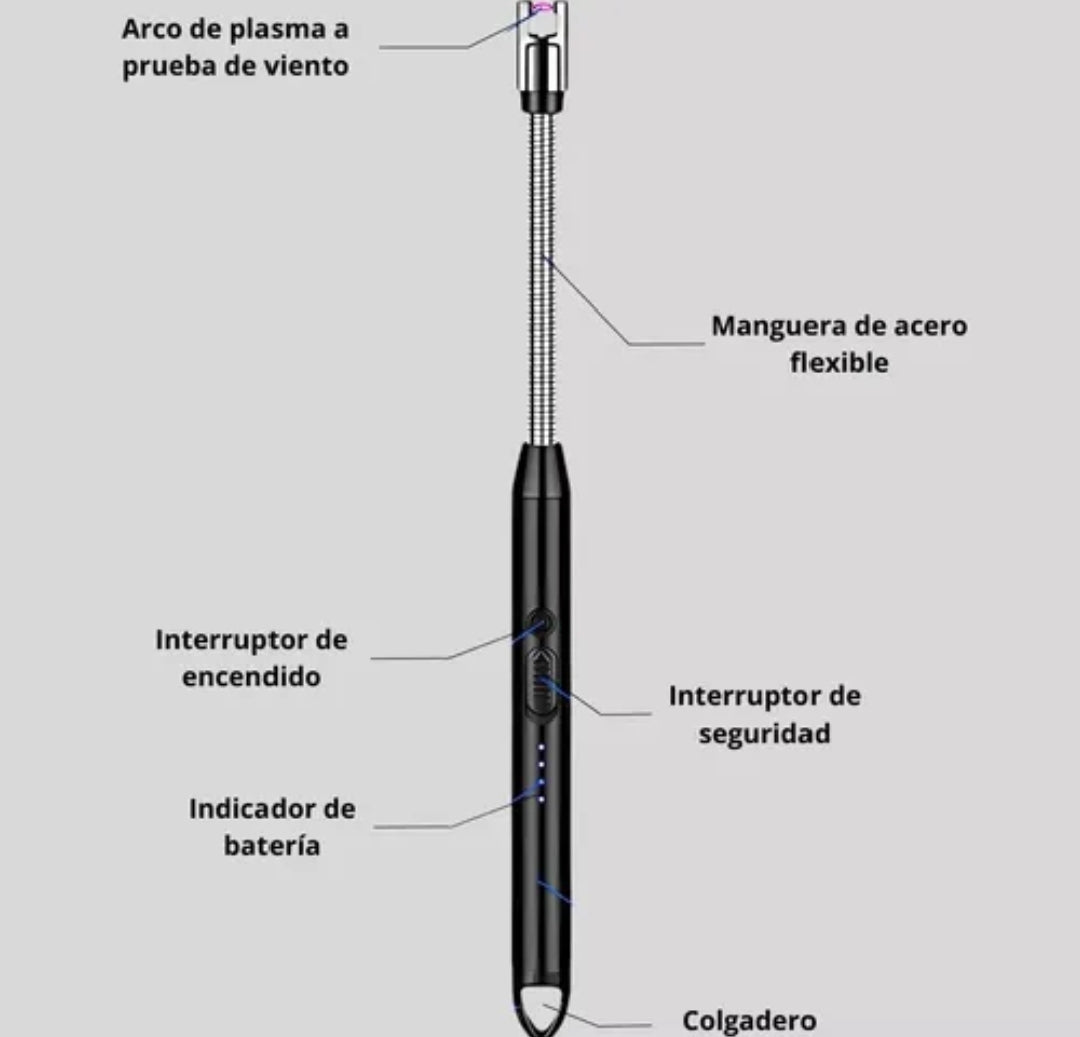 Encendedor eléctrico #CodL