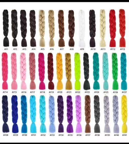 Extensión de cabello unicolor #CodL