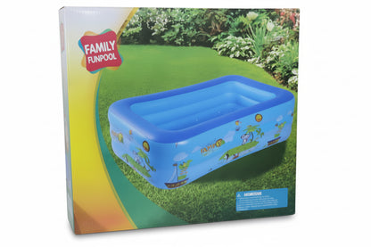 Piscina inflable familiar rectangular #CodML