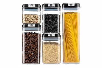 Set de 5 contenedores herméticos para alimentos #CodML