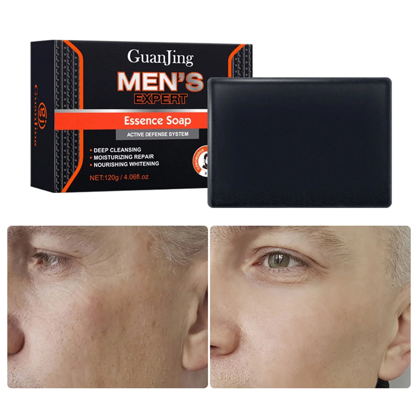 Jabón facial para caballero #CodL