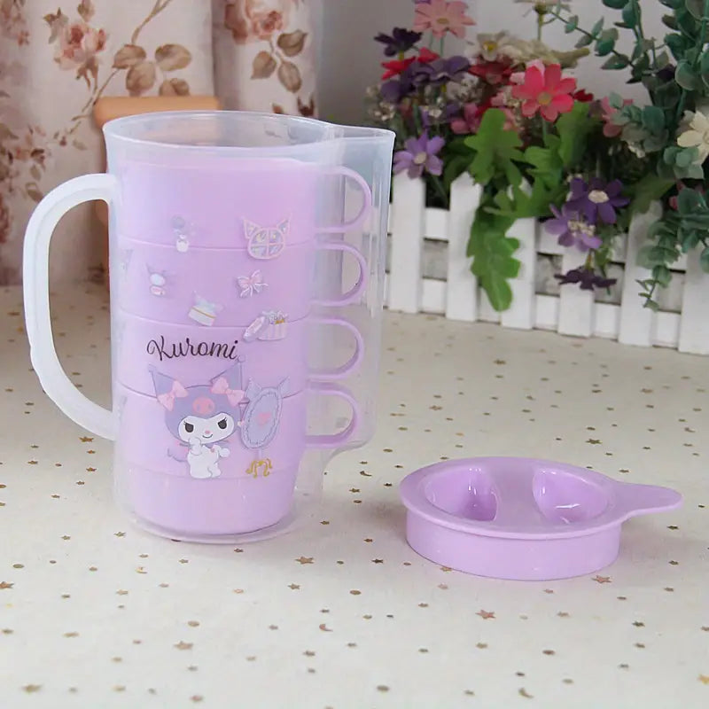 Set de jarra con tazas sanrio #CodU