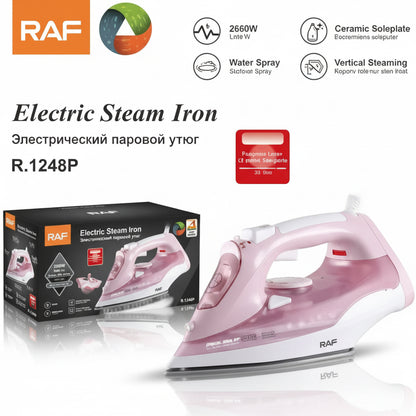 Plancha de vapor eléctrica RAF  #CodML