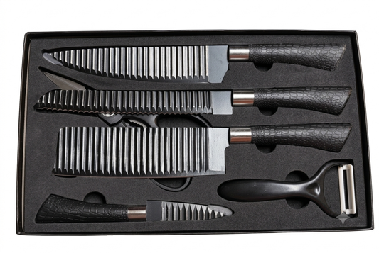 Kit de cuchillos con textura #CodFM