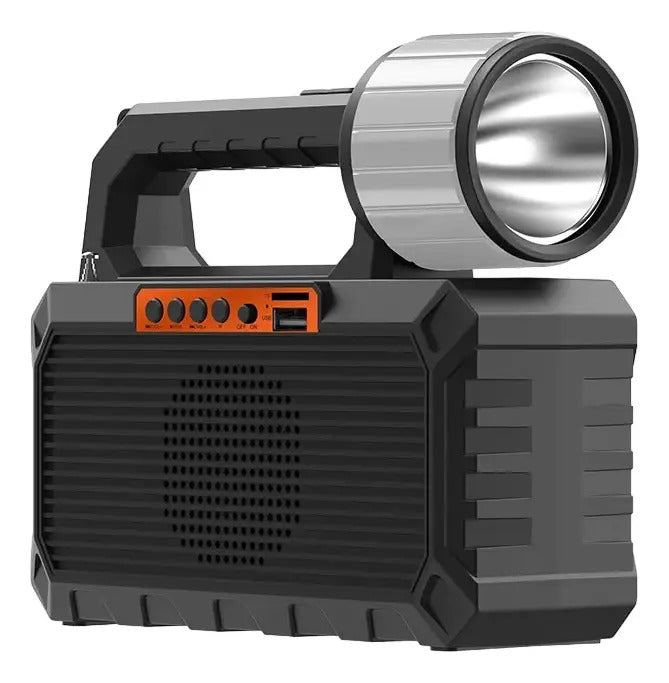 Linterna con carga solar y accesorios #CodFM