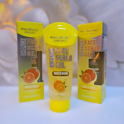 gel exfoliante facial de la marca Kiss Beauty