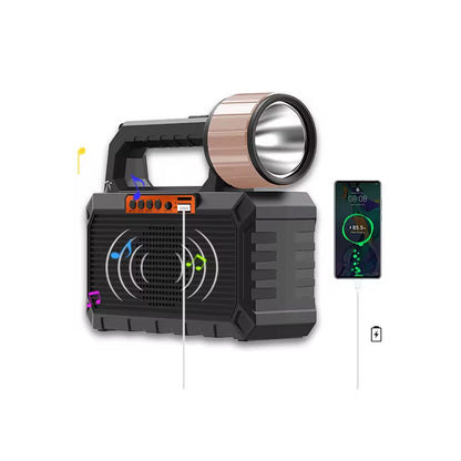 Linterna con carga solar y accesorios #CodFM