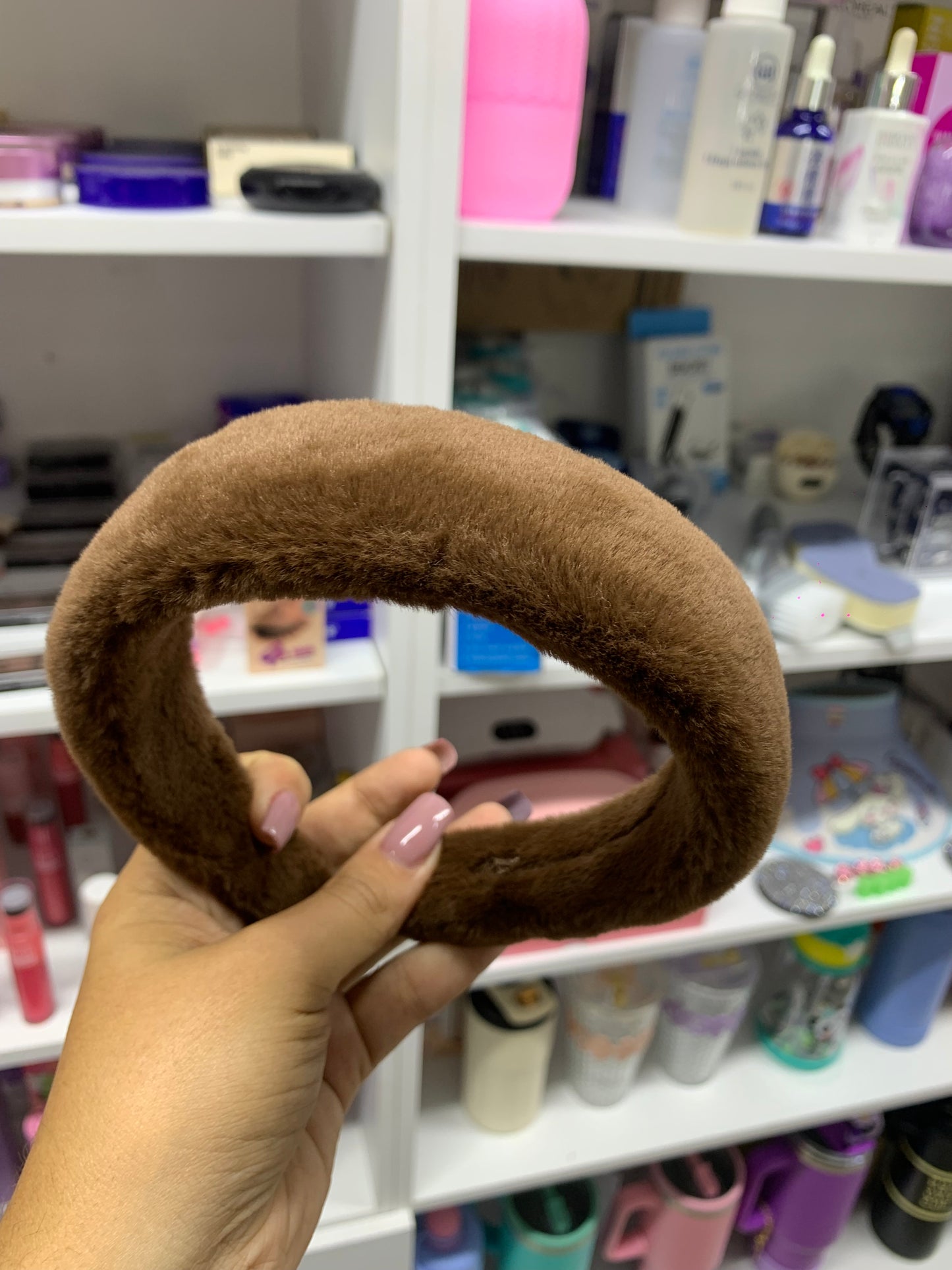 Cintillo peludo