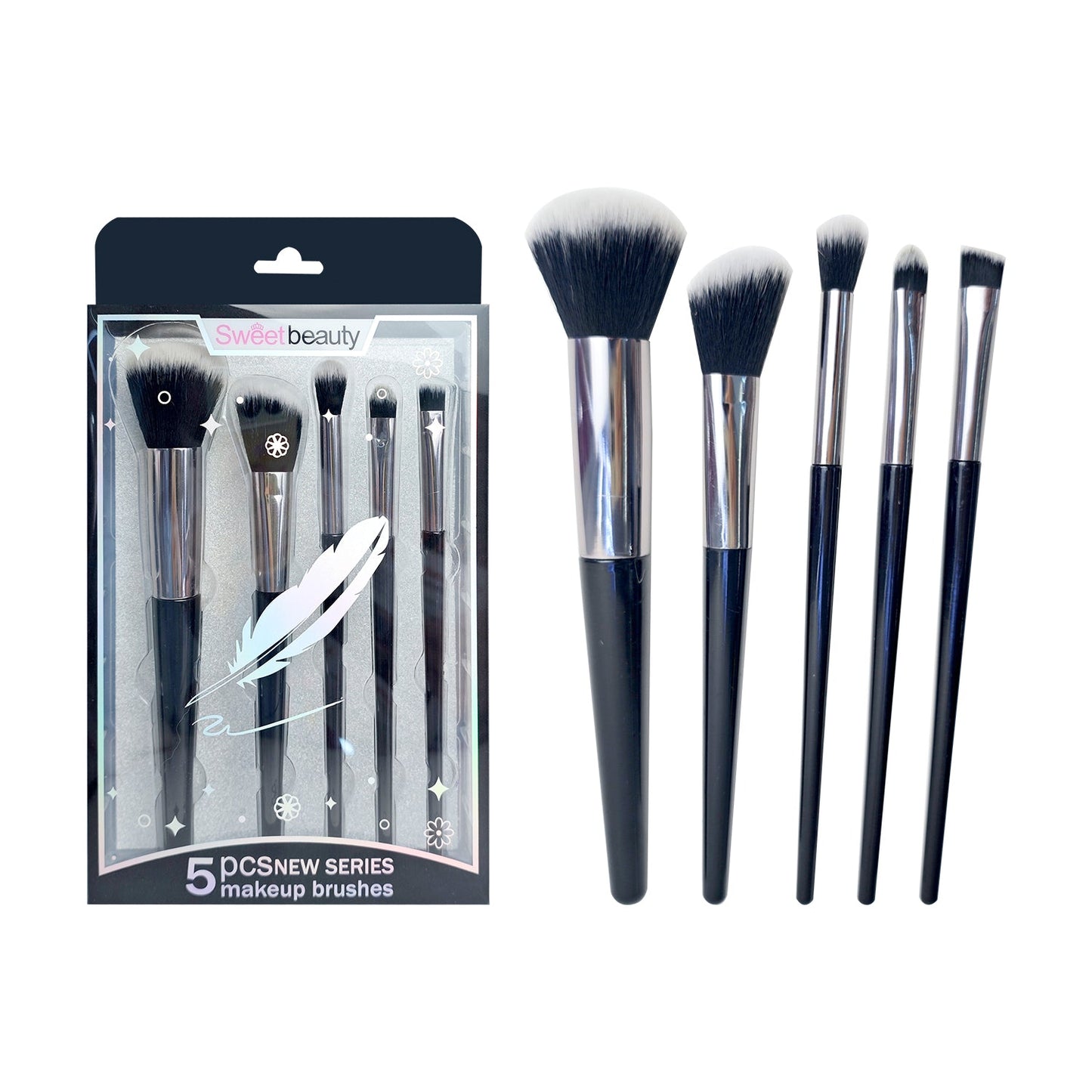 set de brochas de maquillaje de la marca SweetBeauty #CodO