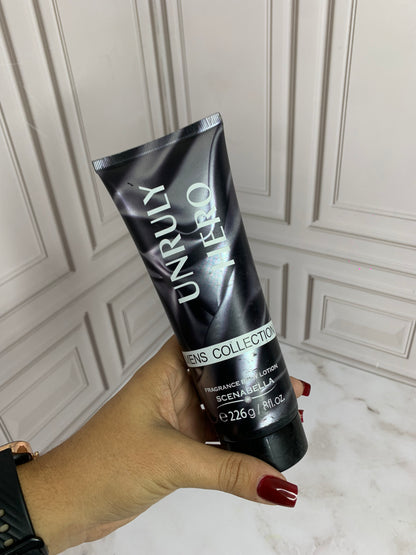 Crema corporal de caballero Unruly Hero #CodO