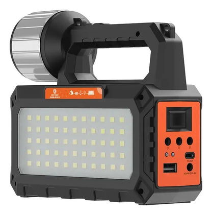 Linterna con carga solar y accesorios #CodFM