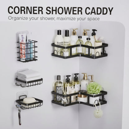 Set completo de organizadores esquineros de baño #CodAP