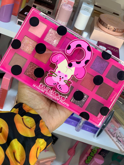 Paleta de sombras de ojos Kevin & Coco gato #CodO