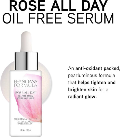 suero facial Physicians Formula Rosé All Day Oil-Free #CodO