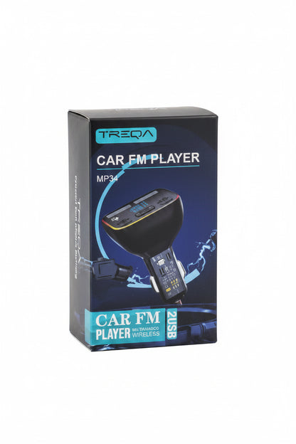 Transmisor FM Bluetooth y cargador para carro #CodAV