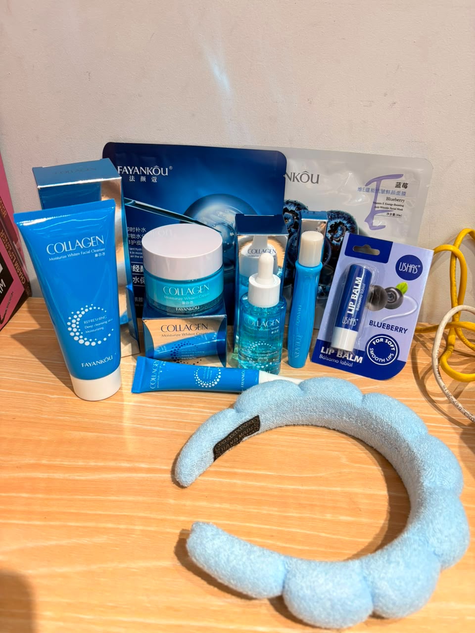 Este Set de Cuidado Facial de Colágeno y Arándano #CodU